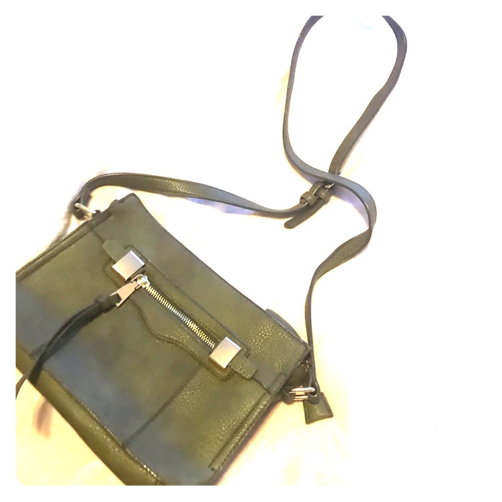Green cross body bag